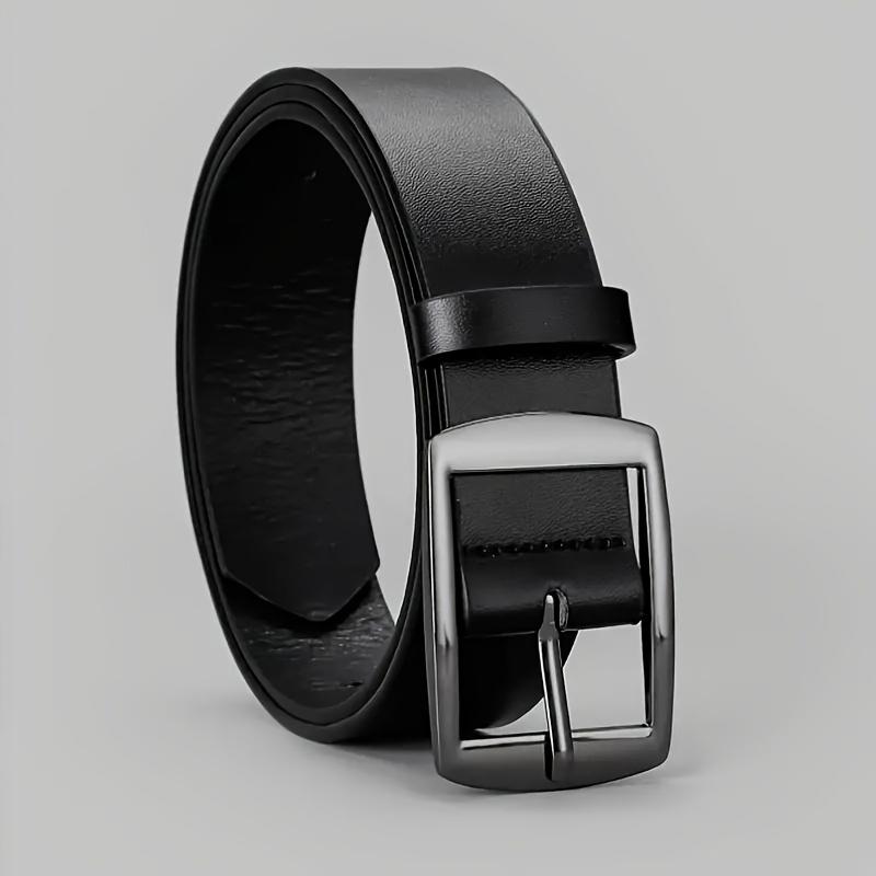 Fashion Luxury Belt for Men PU Leather Belt Metal Pin Buckle High Quality Brand Designer Waist Strap Belt For Jeans Women's Belt