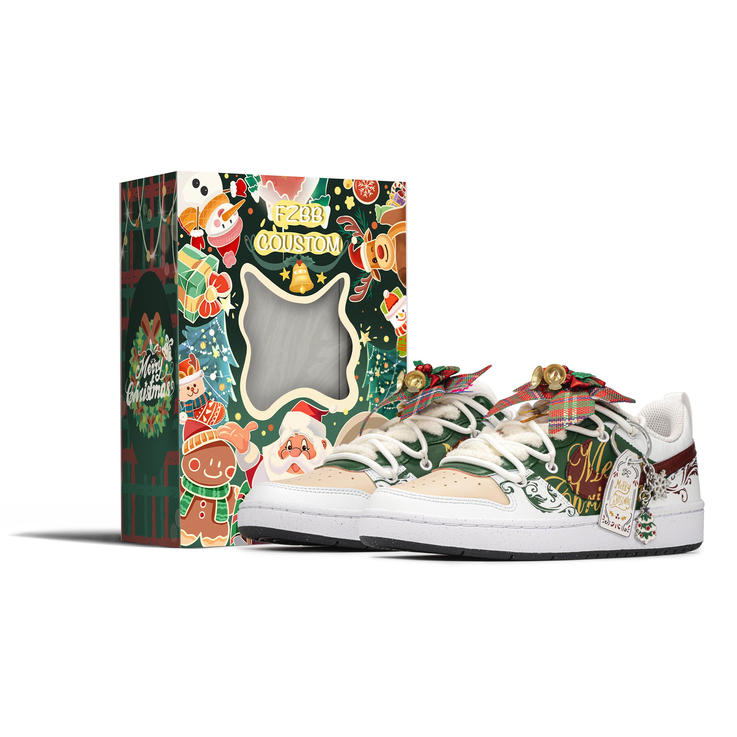 

Nike Court Borough Low top Skateboard Shoes GS Green Red White DV5456-108(TeamA-S-BOX) 35.5