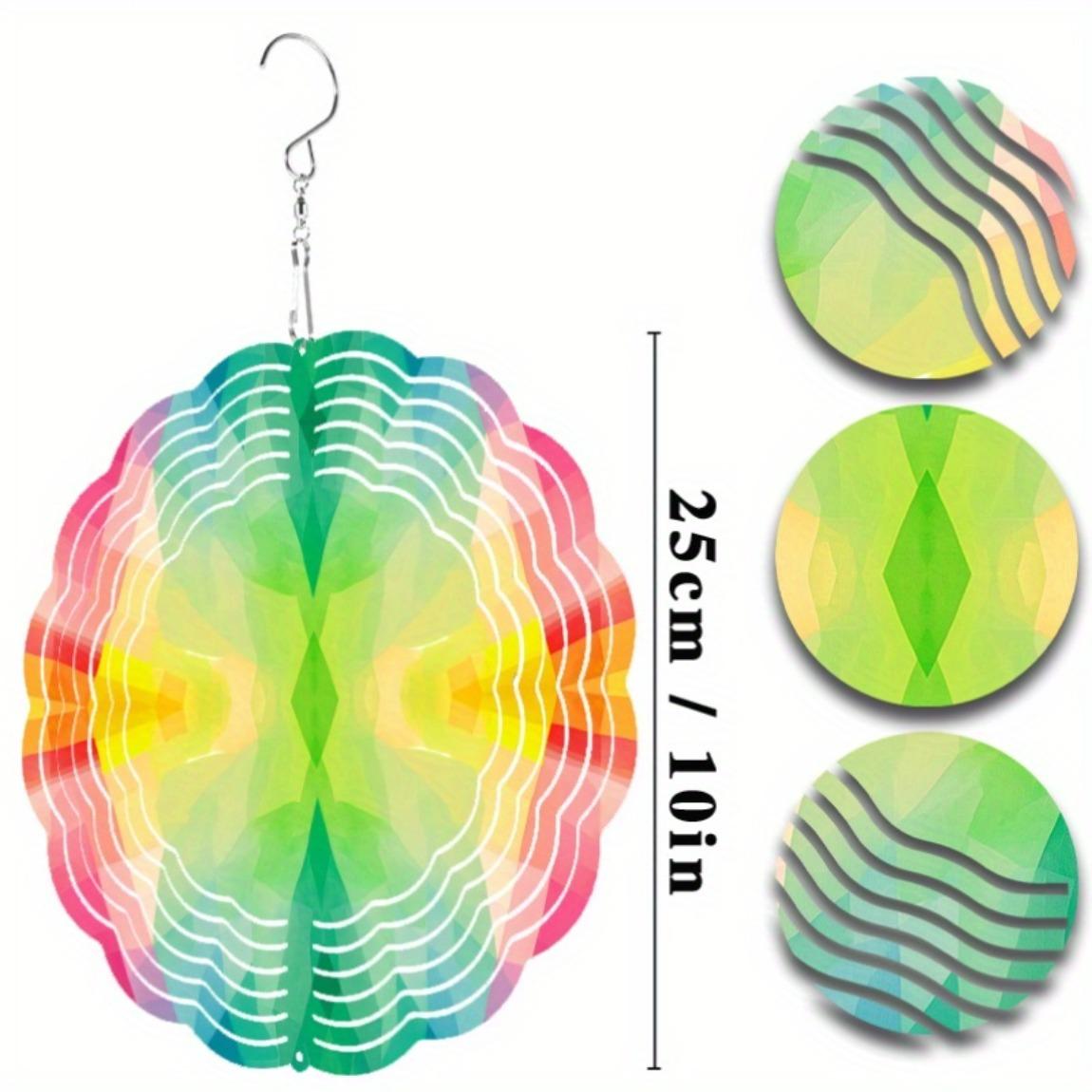 

10 Inch Hanging Wind Chime Elegant Outdoor Garden Decor Summer Spring Courtyard Adornment with 360 Degree Hook Perfect Gift for Friends 01A