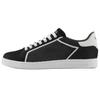 Emporio Armani EA7 Scarpe da ginnastica stringate con punta tonda basse da uomo Nero X8X172XK373N181