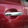 For Mazda CX3 CX-3 2016- ABS Chrome Car Exterior Headlight Trim Front Rear Fog Light Cover Side Handle Center Grill  Cover
