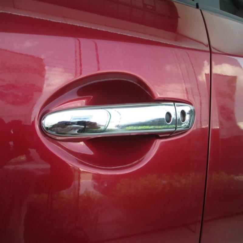 For Mazda CX3 CX-3 2016- ABS Chrome Car Exterior Headlight Trim Front Rear Fog Light Cover Side Handle Center Grill  Cover