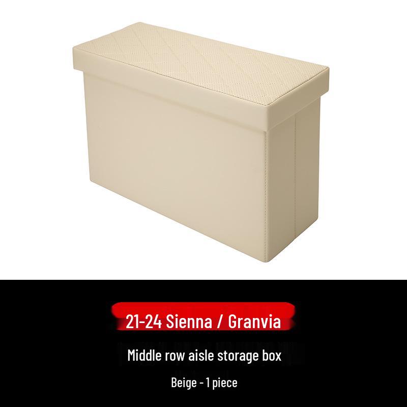 Toyota Sienna Middle Row Foldable Seat Organizer & Storage Box