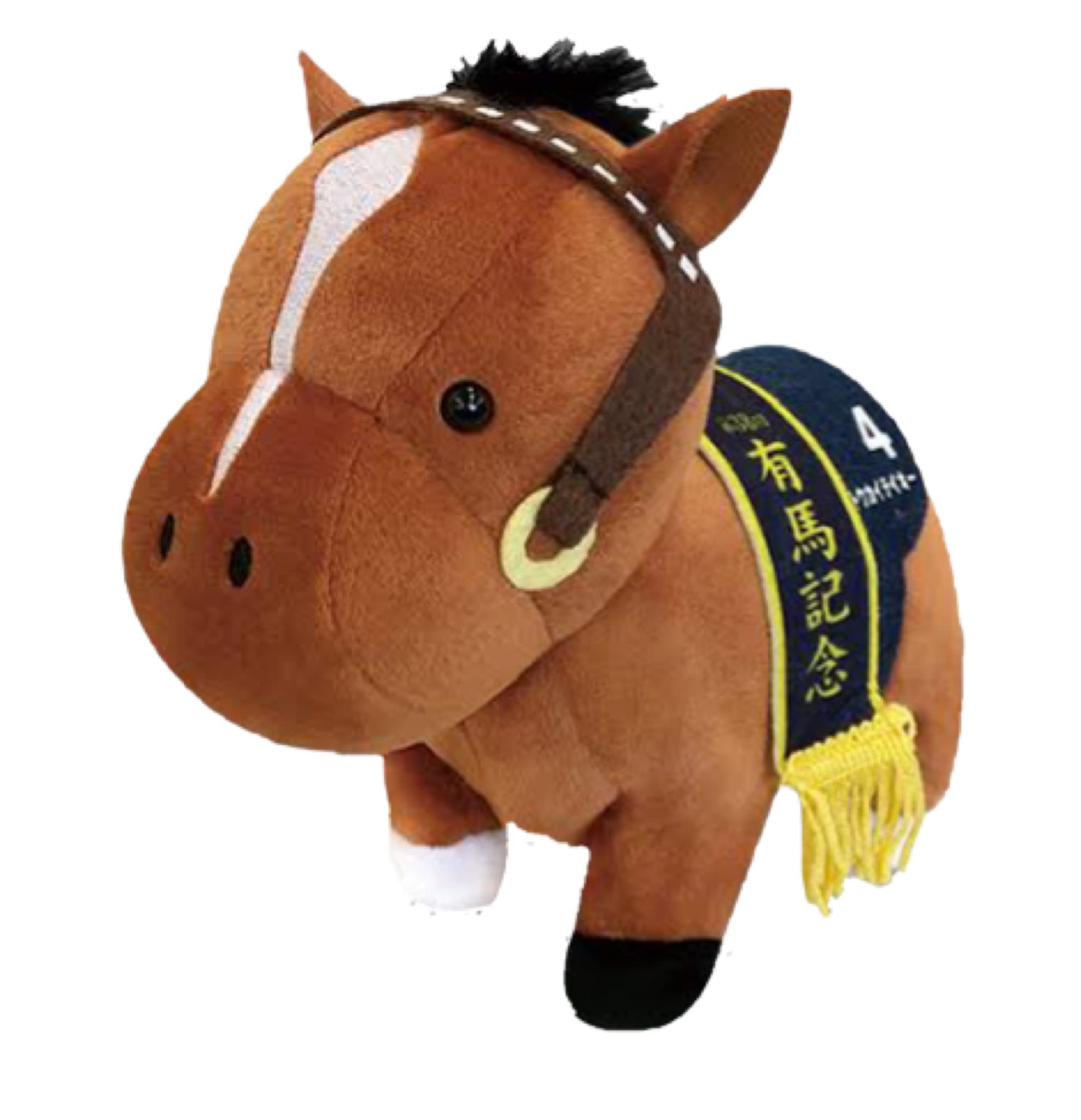 

Thoroughbred Collection Tokotoko Gimmick Plush Toy (Tokai Teio) коричневий