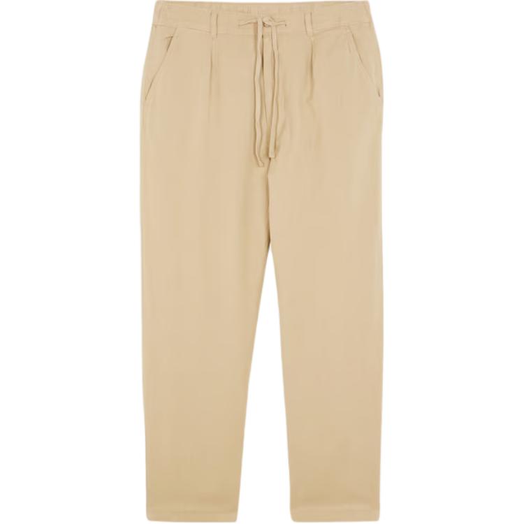 Polo Ralph Lauren Pantaloni Casual Tasca Allacciatura Colore Unito Uomo pantaloni Marrone Chiaro 710958596-001
