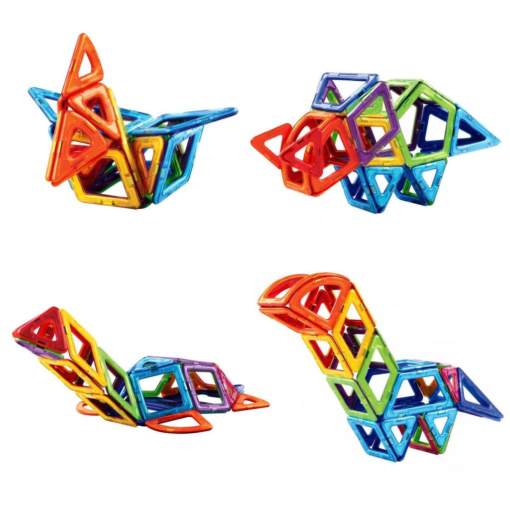 Set dinozauri Bornelund MAGFORMERS [40 de piese] [broșură japoneză inclusă] Vârstă aproximativă de 3 ani MF708003J