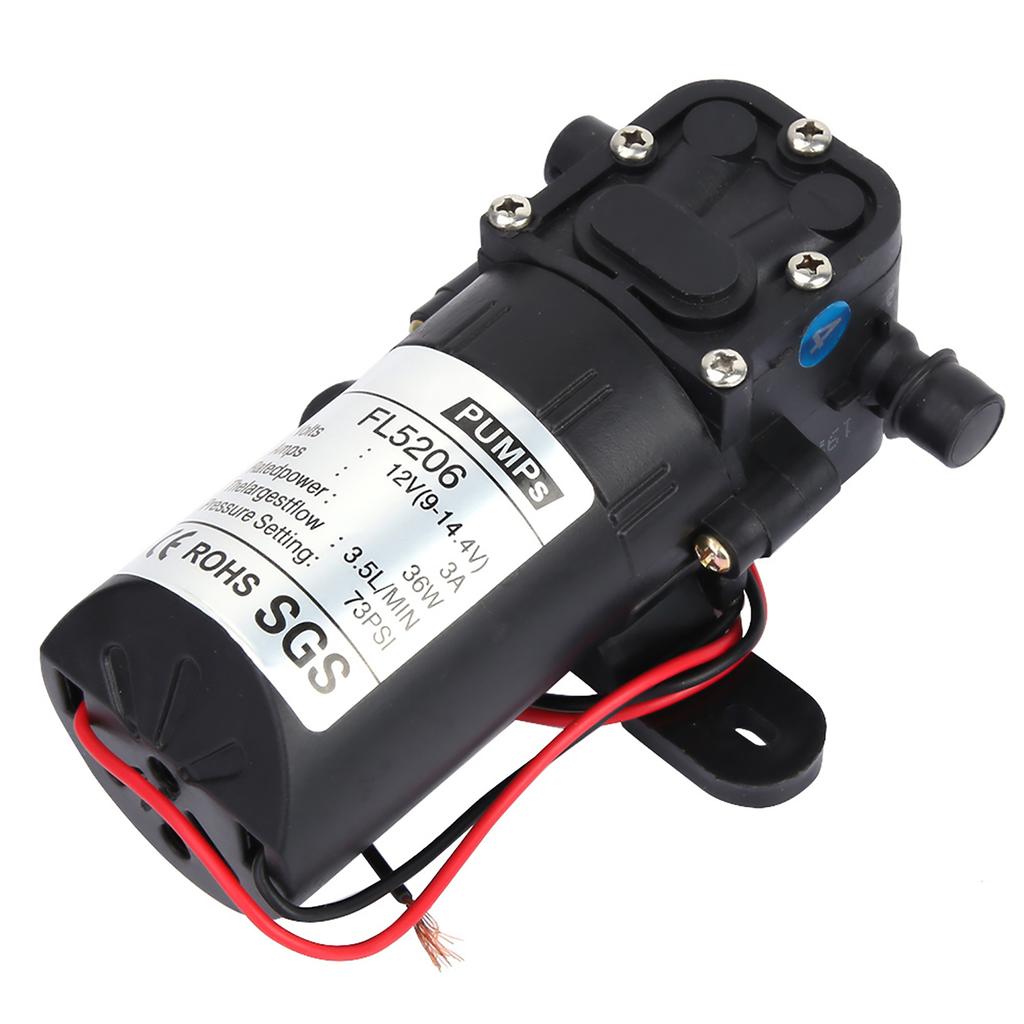 36W Double Straight Tube Agricultural Electric Diaphragm Water Pump Accessory DC12V