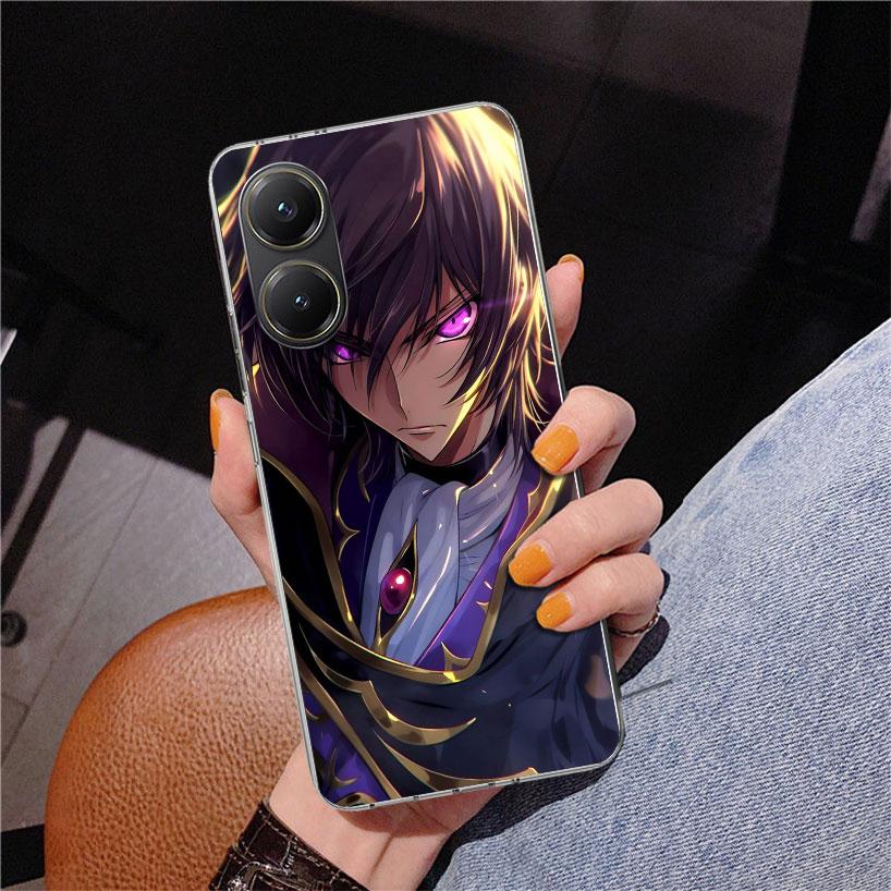 Code Geass Anime Phone Case For Xiaomi Poco X7 X6 X5 Pro F7 Ultra Redmi 15C 15 13C 13 12C 12 10 10A 10C 9 9A 9C 9T Cover Poco X7