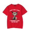 I Don’t Rise & Shine Graphic T Shirts Funny Cat Tshirt Black Tops Clothing Fashion Harajuku T-shirts WoBrand T-shirt