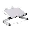 Aluminiumslegering Bærbar Bærbar Sammenleggbar Justerbar Bærbar Bærbar Skrivebord Datamaskin Bordstativ Bærbar PC