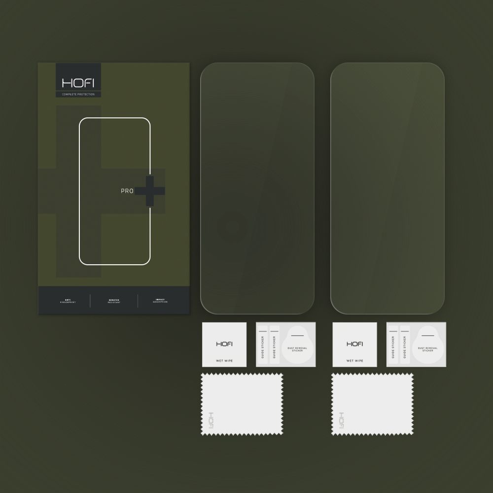Szkło Hartowane Hofi Glass Pro+ 2-Pack Iphone 16 Pro Clear