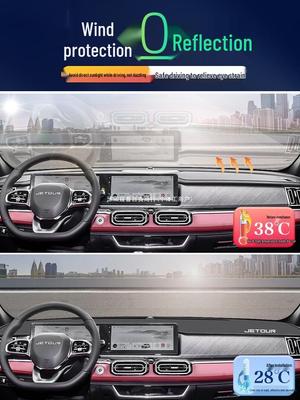 Jetour X70 Plus Dashboard Sunshade: Light-Blocking Mat for 26 Models
