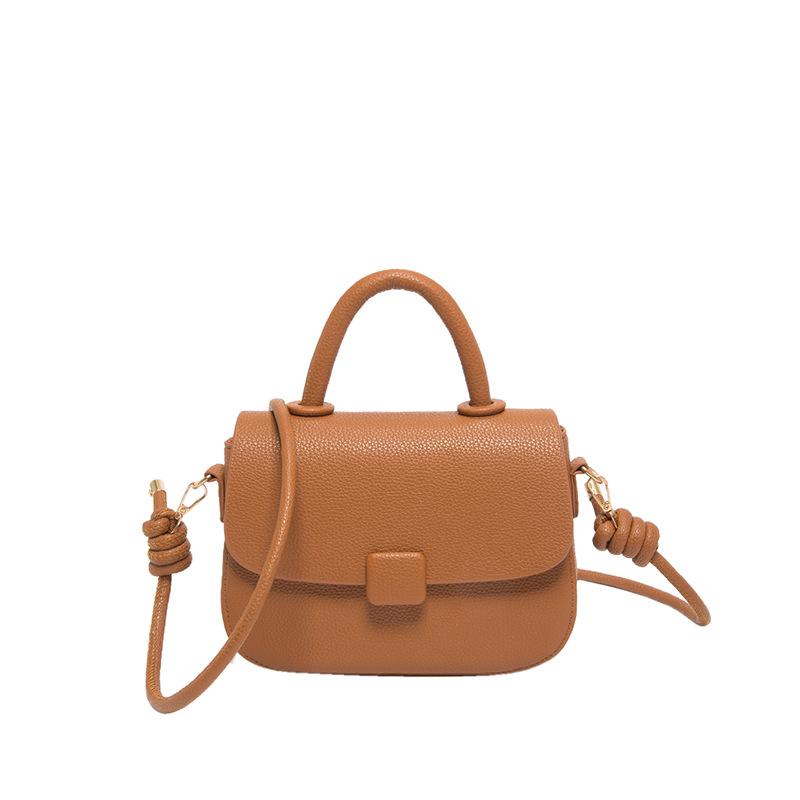 

Сумка женская новая универсальная сумка-мессенджер из ПУ женская сумка премиум наплечная сумка сумка-седло single package светло-коричневого