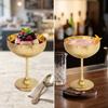 Stainless Steel Stainless Steel Goblet Flower Spike Design Wine Cup Elegant Martini Glass  Party