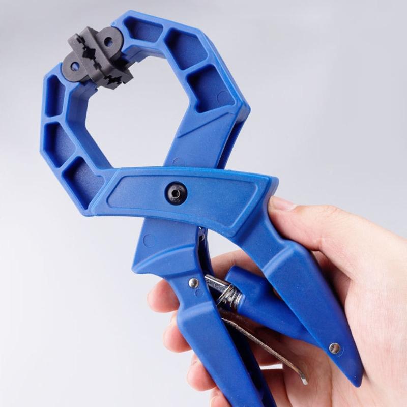 Long Lasting Fast Release Clamp for Woodworking and Metalworking with Reinforced Nylon Fiber Build and 180 Degree Adjustable Angle