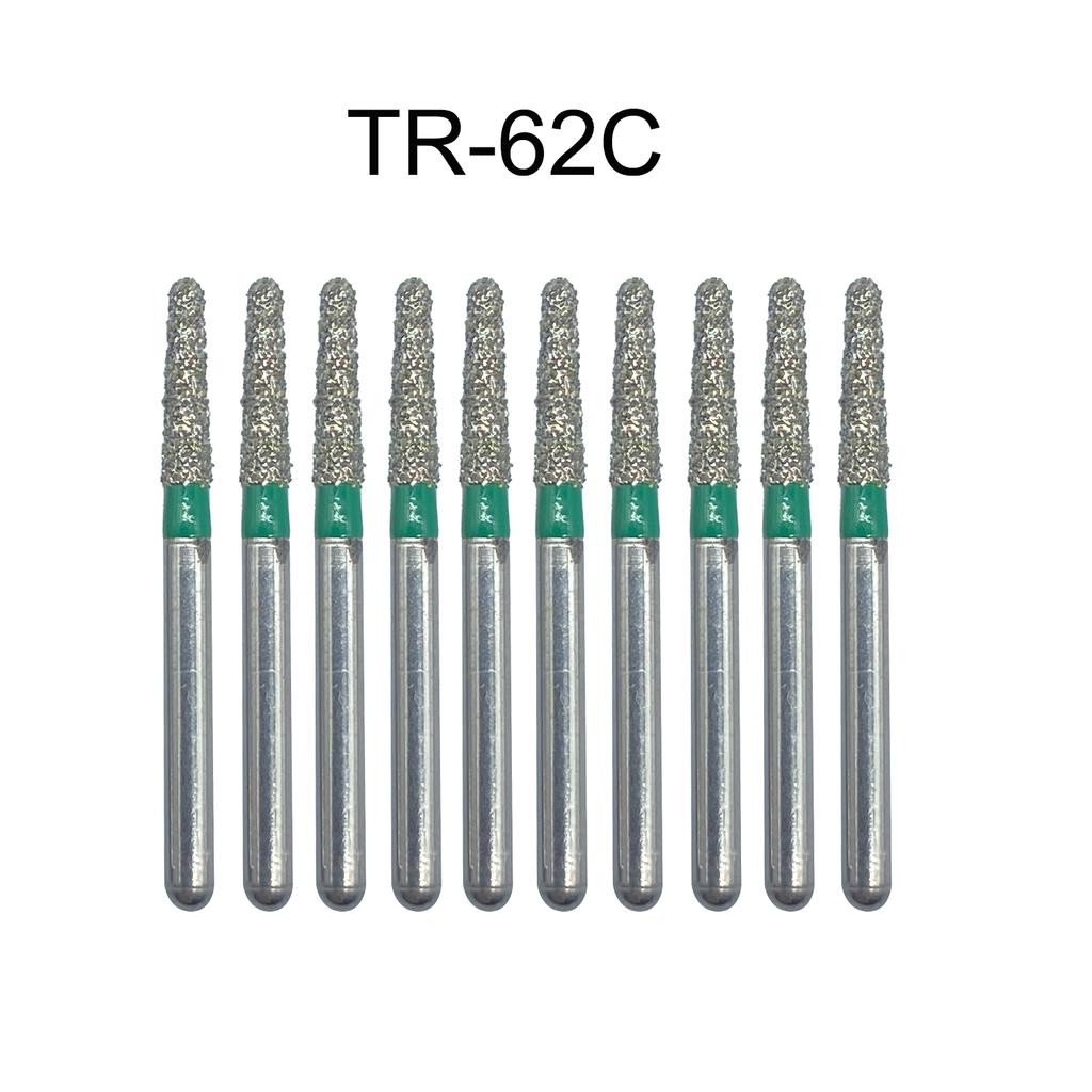 Nun Ck 10 Stück/Packung Dental Diamantbohrer für Hochgeschwindigkeits-Handstück Zahnarztbohrer FG-Serie Durchmesser 1,6 mm