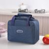 Insulated Meal Pouch Double Layer Food Thermal Cooler Thermal Lunch Bag  for Women Men