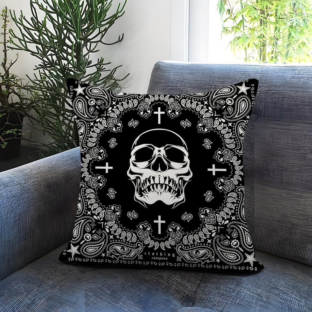 Hot DDeath Row Recordsing Cushion Cover Comfortable Reversible Pillow Cover Ideal for Car Sofa Bedroom Beyond