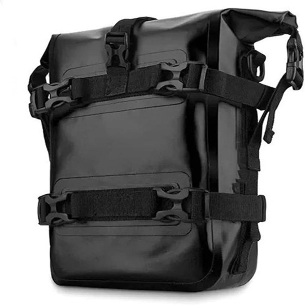 5 To 8 L Adjustable Capacity Motorcycle Crash Bar Bag  Touring Motorcycle Owners