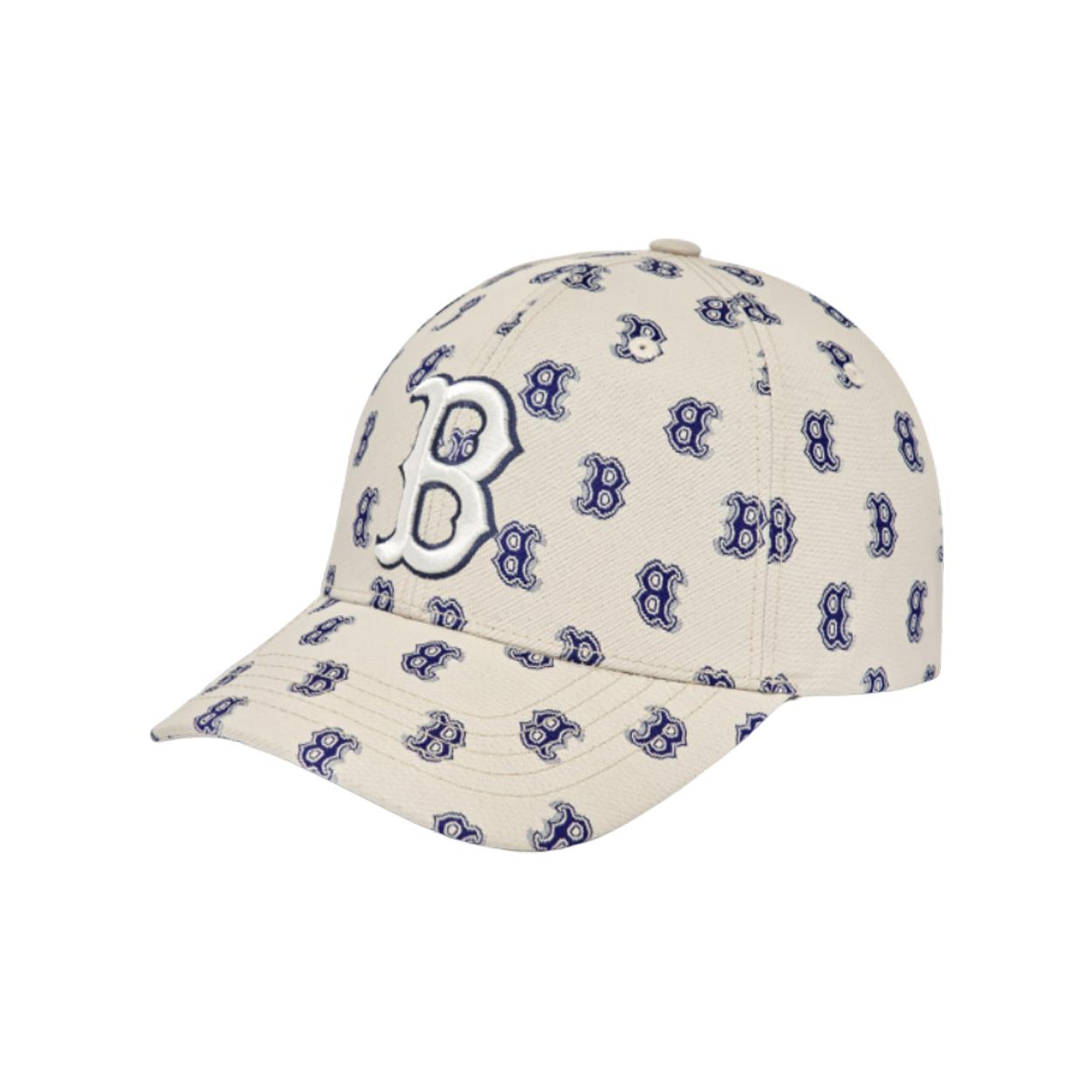 Хлопковые Бейсболки MLB Унисекс Кремовый Модные 3ACPFF02N-43BGL F