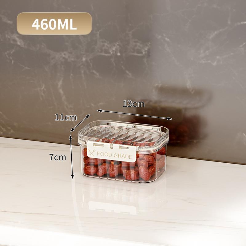 Airtight Food Storage Container With Lid Sealed Pet Stackable Air Tight Pantry Storage Canister For Kitchen Pantry Organizer