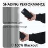 1Pc Solid Color Full Shading And Sun Protection 100% Blackout Curtains, Bedroom And Living Room Shading Curtains