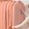 Cloth Overcoat Dust-proof Reusable Non Woven Fabric Visible Window Clothing Hanging Bag for Home