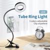 48 LEDs Clip On Desk Lamp 360°Flexible Gooseneck Reading Table Light Eye-Caring USB Clamp Books Night Light Study Read Light