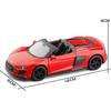 1/32 Scale R8 Spyder 2020 Model Car Diecast Toy Vehicle Collection Gift