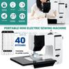 2W 7 Portable Mini Electric Thread Sewing Machine Household Desktop Battery Power