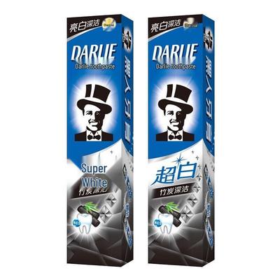 Darlie Dentifricio Tutto Bianco Lucido Carbone di Bambù Pulizia Profonda