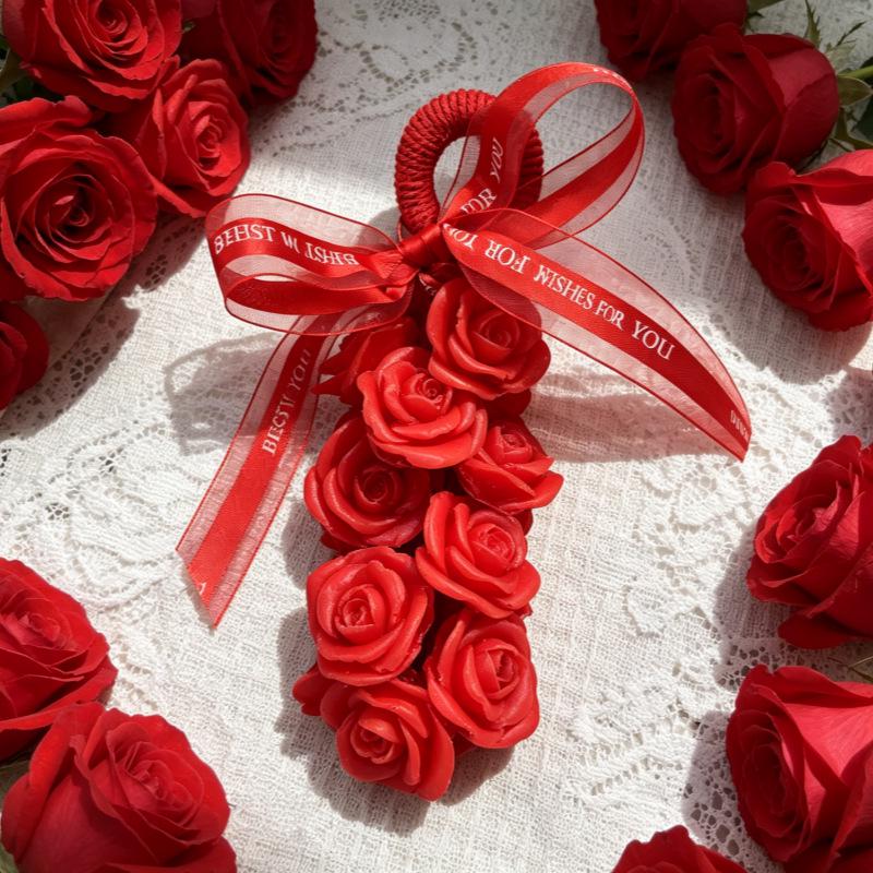 Rose Scented Handmade Soap Petals - Pure Red Grape Bath & Hand Wash, Perfect Wedding Favors & Gifts