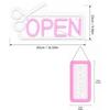 Soft Silicone Light Strip Open Neon Sign Adjustable Brightness Business Store Sign  Salon Decor