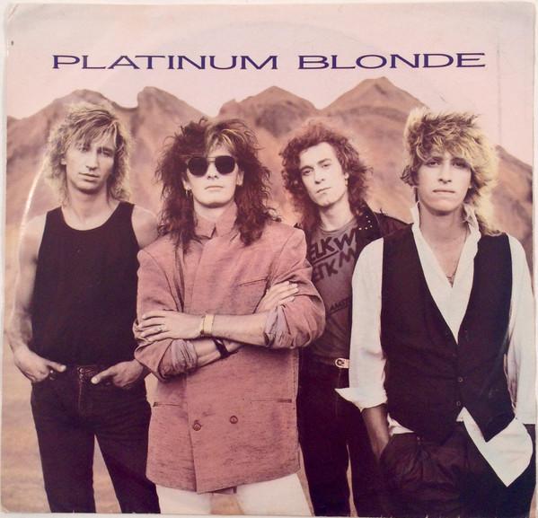 

7-дюймовая пластинка PLATINUM BLONDE Контакт E43017 Epic 1987 Канада Рок Б/у