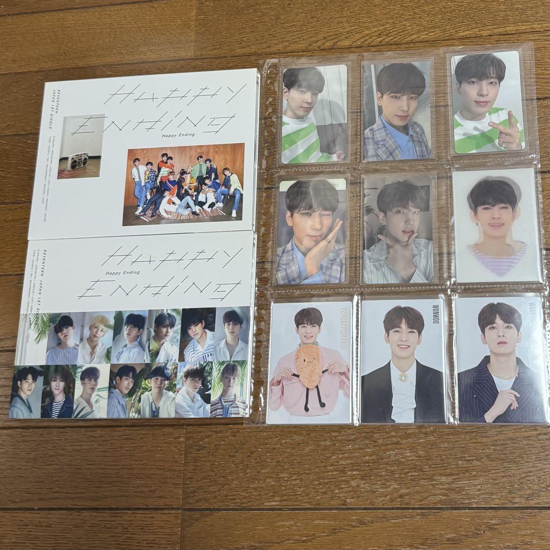 

[USED] SEVENTEEN HappyEnding Wonwoo trading card carat