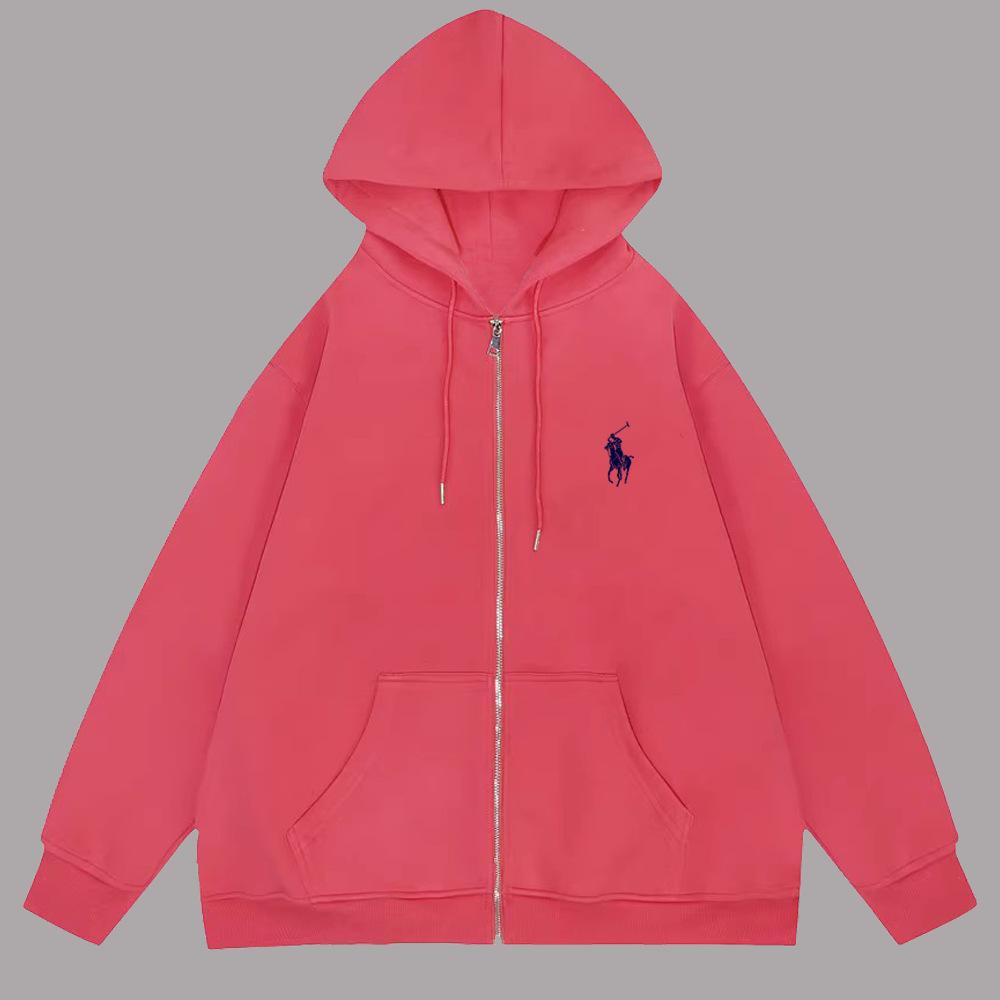 

Унісекс Худі та світшоти Модні Принтовані Вільні Молодіжні На блискавці З капюшоном L червоний