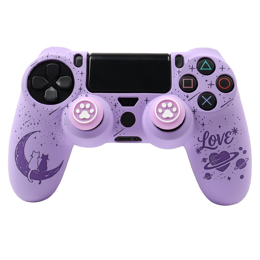 Soft Silicone Control Shell Skin for Playstation 4 Console Controller Case Gamepad Cover Housing for PS4 Slim Pro Joystick Case