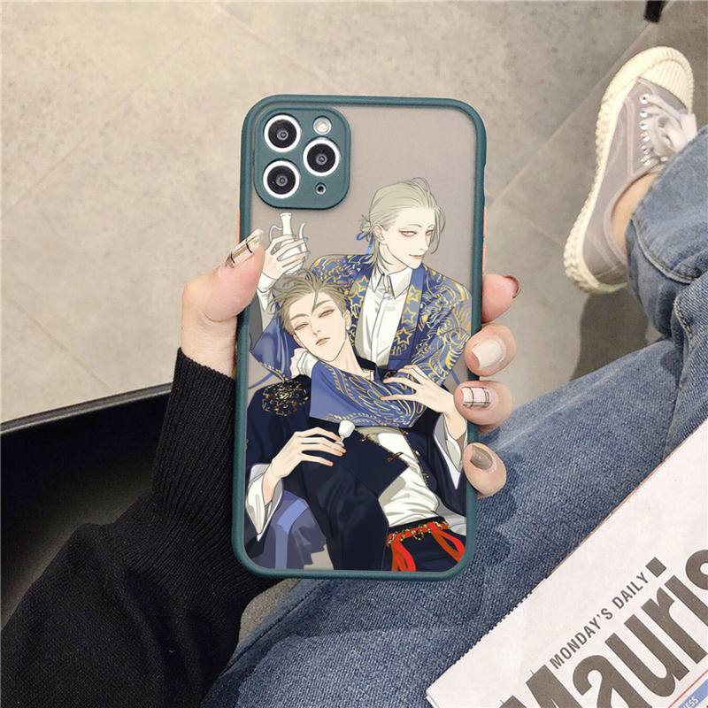 19 Days Anime Phone Case for iPhone X XR XS 7 8 Plus 11 12 13 Pro MAX 13mini Translucent Matte Case