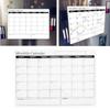 Peel and Stick Calendar PET Material Fridge Calendar Whiteboard Calendar  Refrigerator Surface