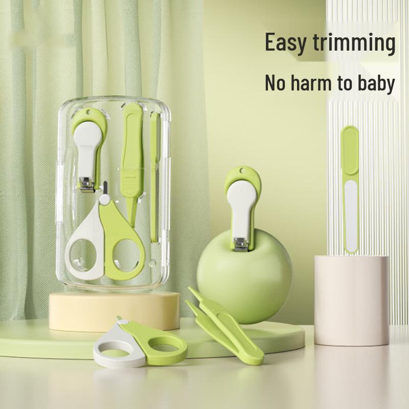 OWI Newborn Baby Nail Care 4-Piece Set
