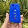 2 3 4 Button Silicone Car Key Case Cover Protect Shell Skin For Toyota Corolla Rav4 C-Hr Yaris Aygo Avensis Scion Vitz Flip Key