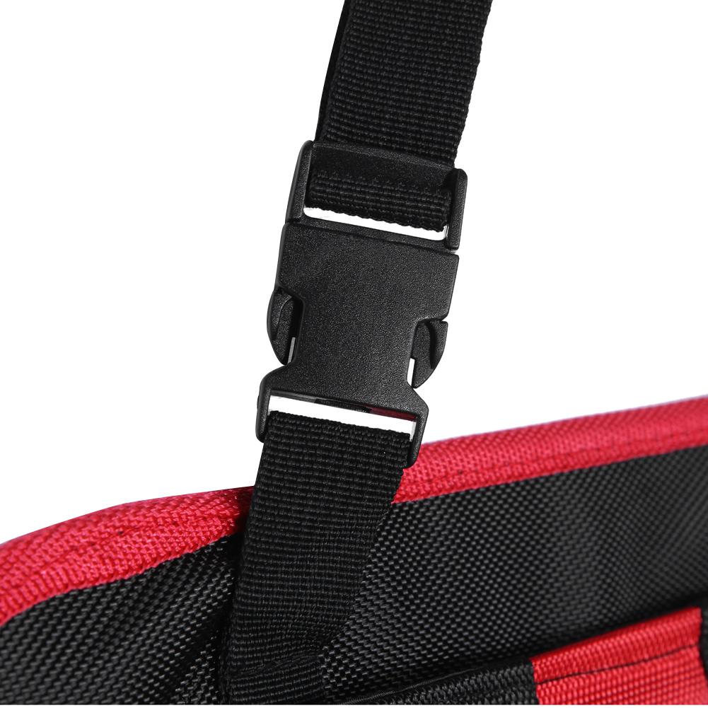 Car Seat Back Organizer Multi-Pocket Storage Bag Oxford Cloth Bag Anti-Kick Pad