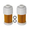 150-175-200-225-250-300 Fuel Filter Element Outboard Replacement for Yamaha 68F-24563-10-00 2 Pack