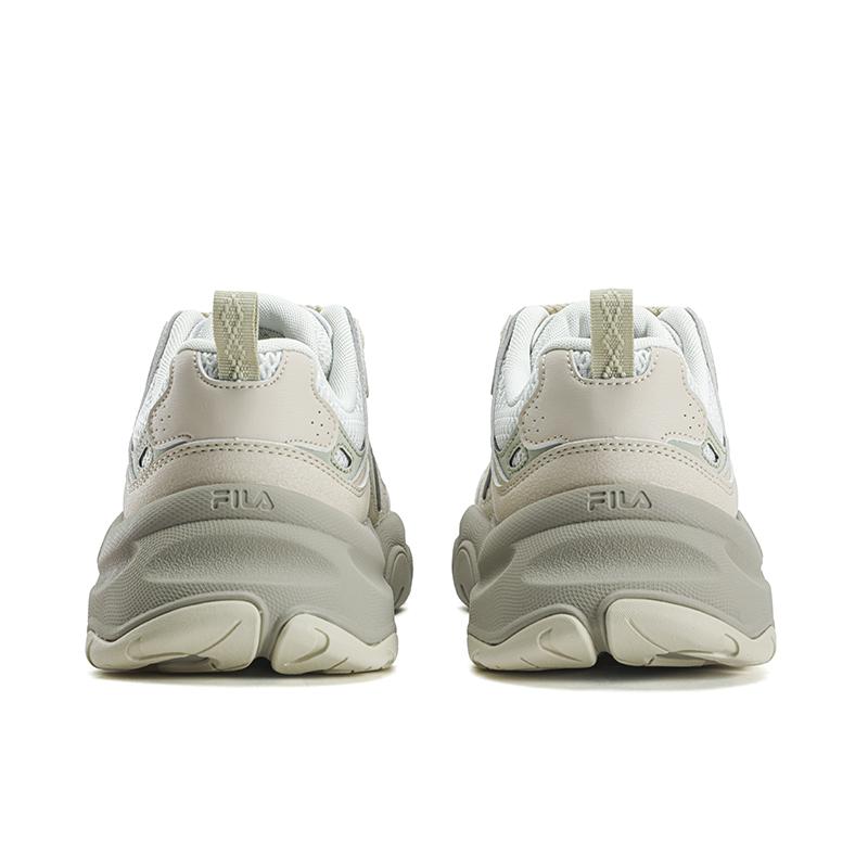 Fila MARS 3 Chunky Sneakers Women's Low-top White Agate Gray/Sun Kiss