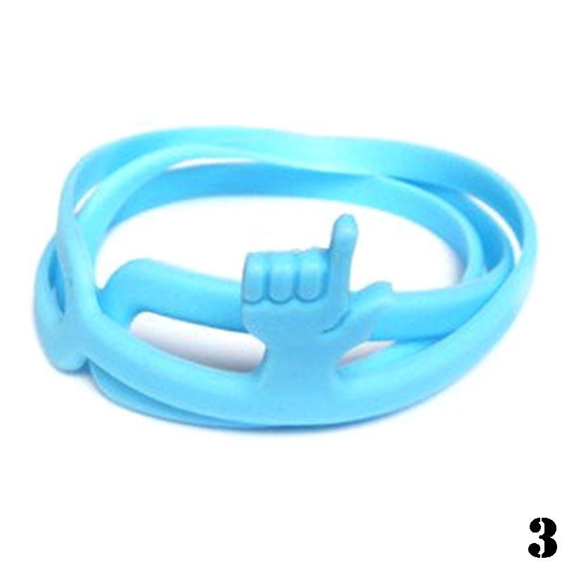 2 Pcs New Cute Silicone Finger Pointing Bookmark Book Mark Office Supply Funny Gift