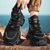 Fashion Men's High-top British Style Retro Tooling Boots Outdoor Mountaineering Desert Combat Rhubarb Boots Fad Man Shoes Zapatos Hombre