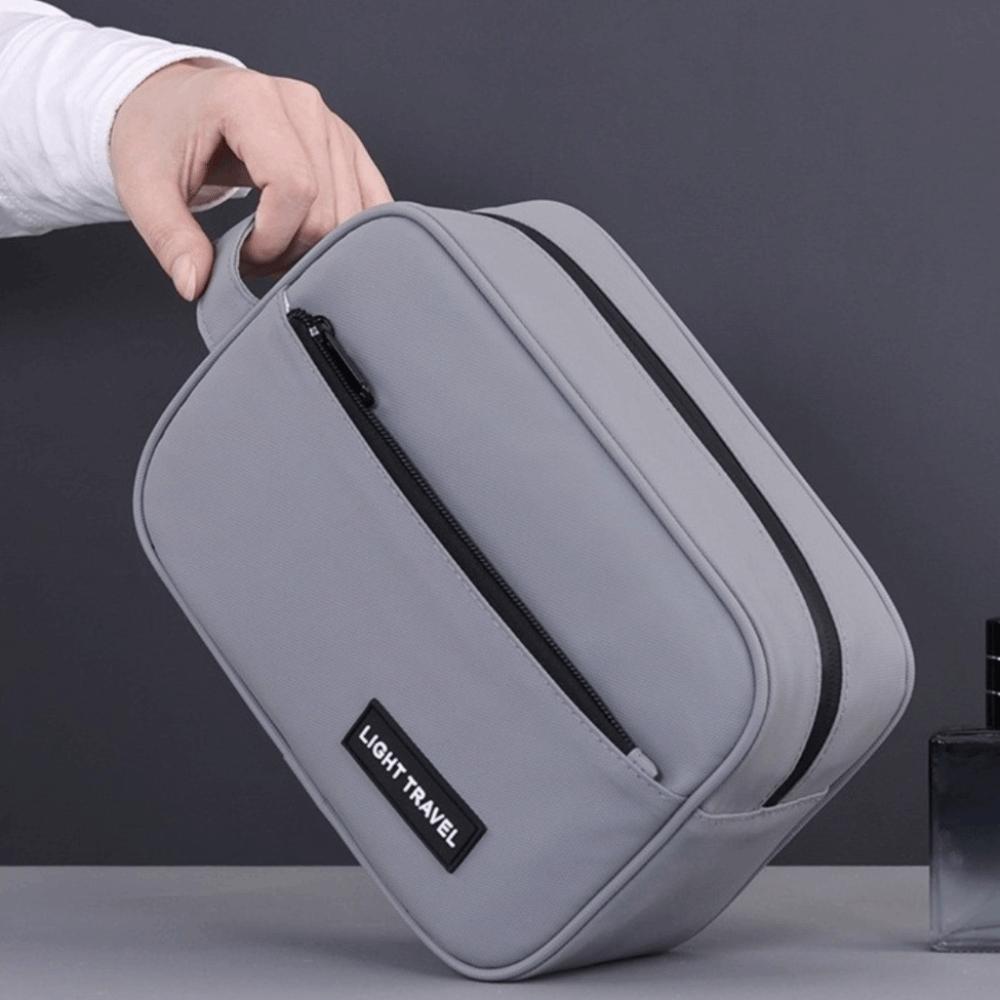 Waterproof Men Cosmetic Bag Handheld Makeup Bag Multifunctional Toiletry Bag  Skincare Storage Bag