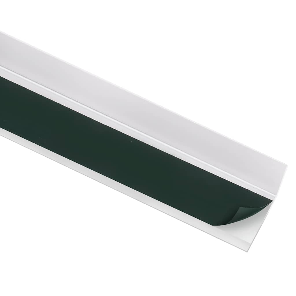 L shaped Stair Edge Protectors 5 pcs Aluminum 100 cm Silver