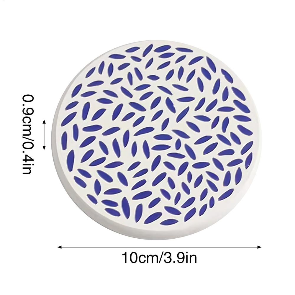 

Table Coasters Beverage Coasters Dish Mat Water-Absorbing Soap Tray For Teapot Desk Entryway Bathroom Kitchen Apartment Outdoor