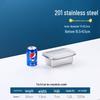 Stainless Steel Rectangular Food Storage Container